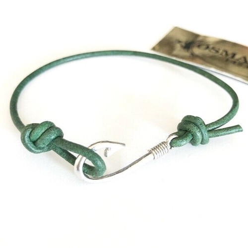 Fischhaken armband silber - silber, 925