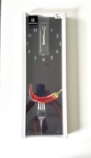 Eurographics. Wanduhr, Küchenuhr  aus Glas OVP. Verschweißt!