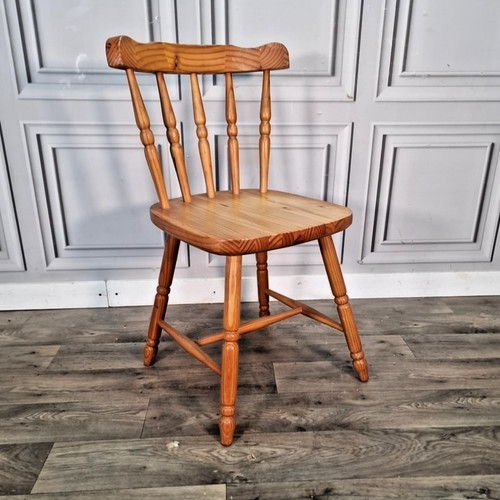 Vintage esszimmerstuhl kiefer - vintage,