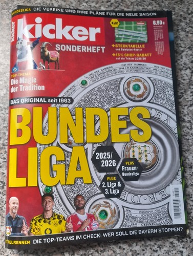 Kicker sonderheft bundesliga - kicker,