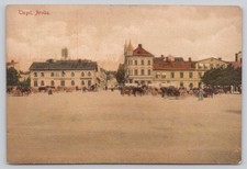 Vintage Postcard Torget Arvika