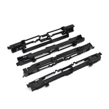 4X Dachträger Träger Leiste Abdeckung Schwarz 5187915 Für Opel Astra H Zafira B