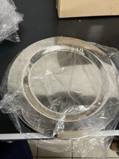 Platzteller, Edelstahl, 32.5 x 32.5 x 10 cm, spülmaschinenfest, stapelbar,Silber