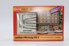 Busch HO / N 5920 Lauflicht-Werbung HO und N in OVP