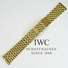 IWC Da Vinci Armband in massiv 18ct Gelbgold - 19mm Bandanstoss -73 g neuwertig
