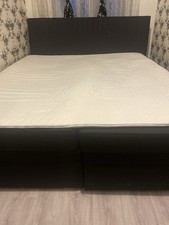 Boxspringbett 140x200cm mit Matratze Polsterbett