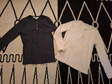 NEUW. H&M 3x Shirts/Pullover 122/128 maritim henley dawa öko waldorf kord zar 2