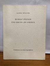 Rudolf Steiner und Brunn am Gebirge Ludwig Müllner