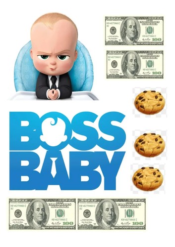 Baby boss tortenaufleger torte - boss,