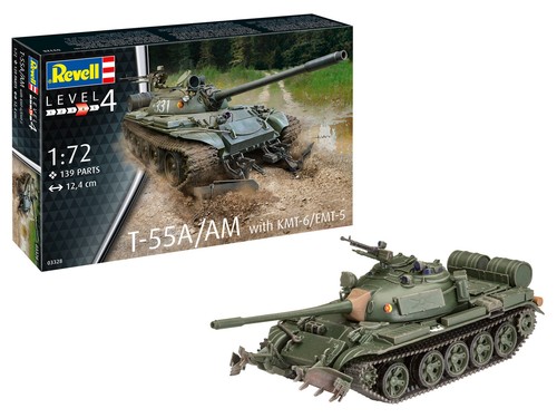 Revell panzer 55a with - revell, t-55a/am