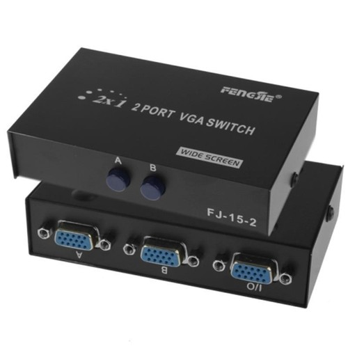 Port vga video audio - 2-port, &audio