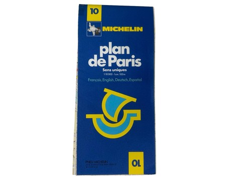 Plan paris michelin - paris, 1985