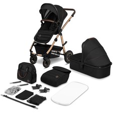Lionelo Kombikinderwagen Amber 2in1 Baby Kinderwagen Black Onyx - Zustand gut