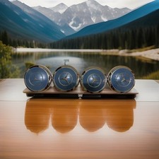 Vier Mercedes-Benz Radkappen Oldtimer