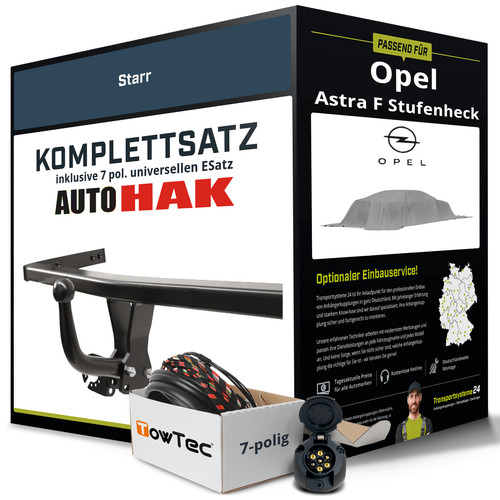 Anhängerkupplung starr für