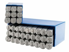 GRAVUREM-SR Schlagzahlen, Schlagbuchstaben, Schlagstempel 0-9 und / oder A-Z,&