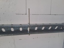 KRA 4170 Steckrohr SSI Schäfer R3000 Gesamtlänge 170 mm verzinkt Regaltraverse