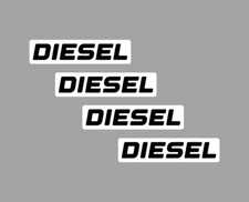 Aufkleber 4x DIESEL tanken Fahrer Hinweis