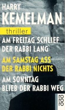 Freitag schlief der rabbi - der,