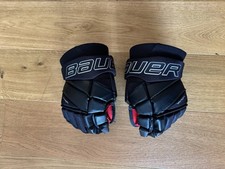 Bauer Vapor 3x Handschuhe Eishockey Senior Gr. 13 Schwarz Fast Wie Neu