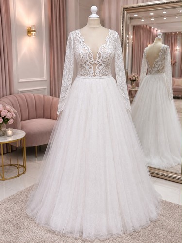 Spektakuläre hochzeitskleid - spektakuläre,