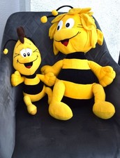 Biene Maja Stofftier ca 47cm und  Willi ca 38cm Plüsch Maya Play by Play SAUBER