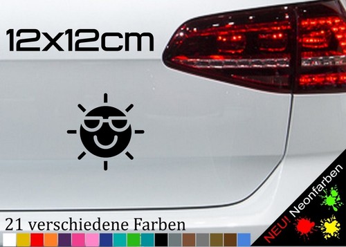 Sonne aufkleber sonnenbrille - aufkleber,