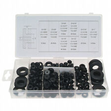 Karosseriestopfen 180x Gummi Durchführungstüllen-Sortiment OFFEN innen ø 6-25 mm