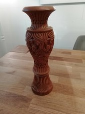Dekor-Bodenvase, Holz