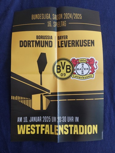 Spielplakat poster bvb - spielplakat,