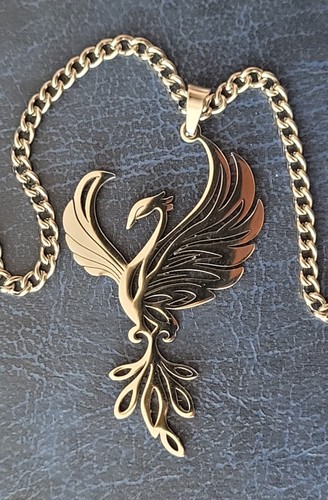 Collier phenix aus edelstahl - phenix,