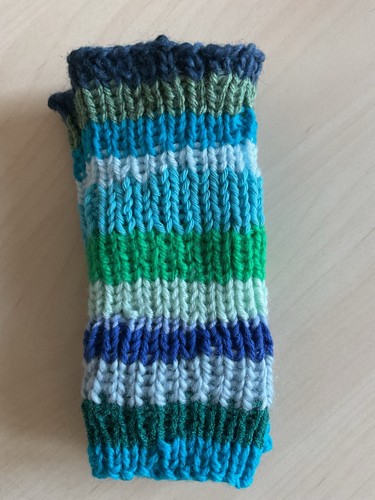 Pulswärmer armstulpen blau - pulswärmer,