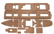 Titanic 1:144 Schiff Holzdeck