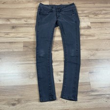 GSTAR RAW 5204 Jeans Damen W27 L30 grau Hose - Maße beachten!