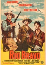 RIO BRAVO 1959 Movie POSTER