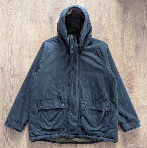 Barbour rockfield wax hooded - barbour,