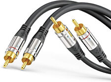 1m Cinch-Kabel Audio Sonero
