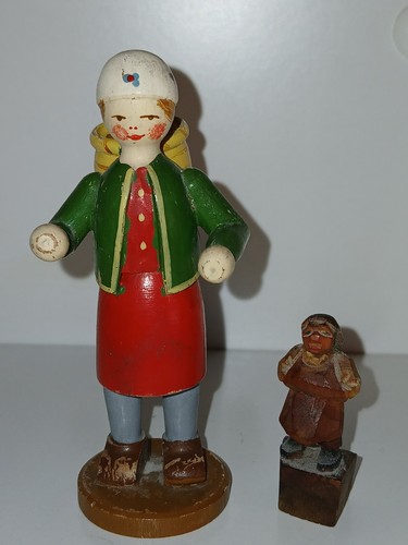 Erzgebirge alte holzfigur - alte,