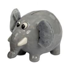 Formano - Spardose 16cm Elefant mit Stoffohren