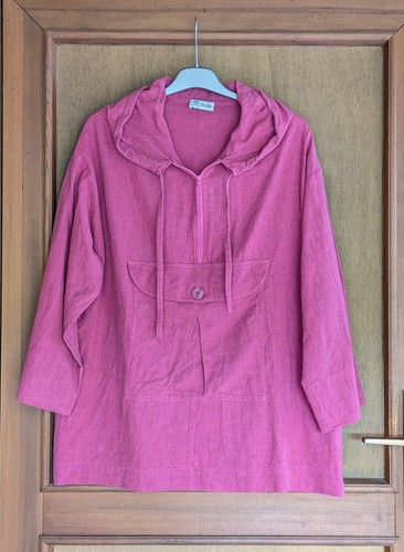 Frida leinen kapuzenshirt - frida,