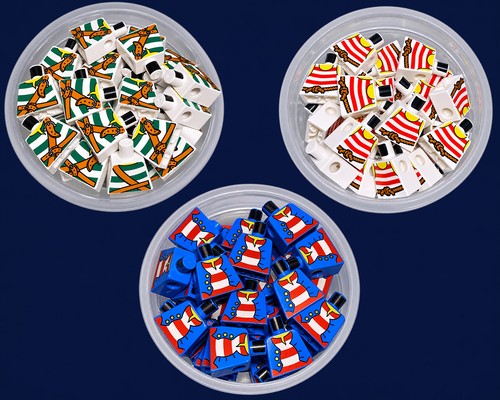 Lego figuren piraten 3 x - piraten,