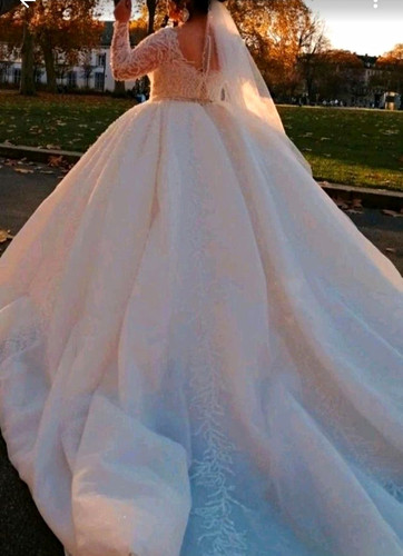 Weißes brautkleid ballkleid - weißes,