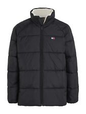 TOMMY JEANS Steppjacke TJM POLY PUFFER EXT Winterjacke mit Stehkragen, Gr.L