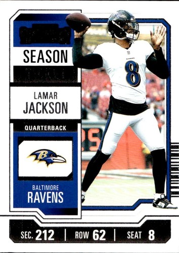Lamar jackson 2023 panini - jackson,
