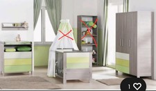 Kinderzimmer, Möbel, Babybett, Schrank, Geuther
