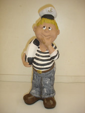 Figur-Seemann-Matrose-Ton-Kera