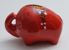 Bertoncello 587/P Spardose Keramik Elefant 9 x 13 x 19 cm