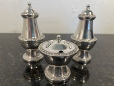 Vintage Ianthe versilbert Salz