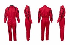 Overall, Kartanzug, Kartoverall CRUISER II, 110 - 7XL, rot/schwarz, keep-racing 