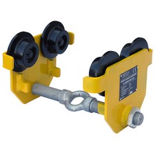 500kg 0,5t Laufkatze Rollfahrwerk Handfahrwerk Kran Katze Handlaufwerk 50-220mm